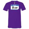 **Unisex Jersey Short-Sleeve V-Neck T-Shirt Thumbnail