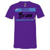 **Unisex Jersey Short-Sleeve V-Neck T-Shirt Thumbnail